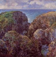 Monet, Claude Oscar - Group of Rocks at Port-Goulphar
